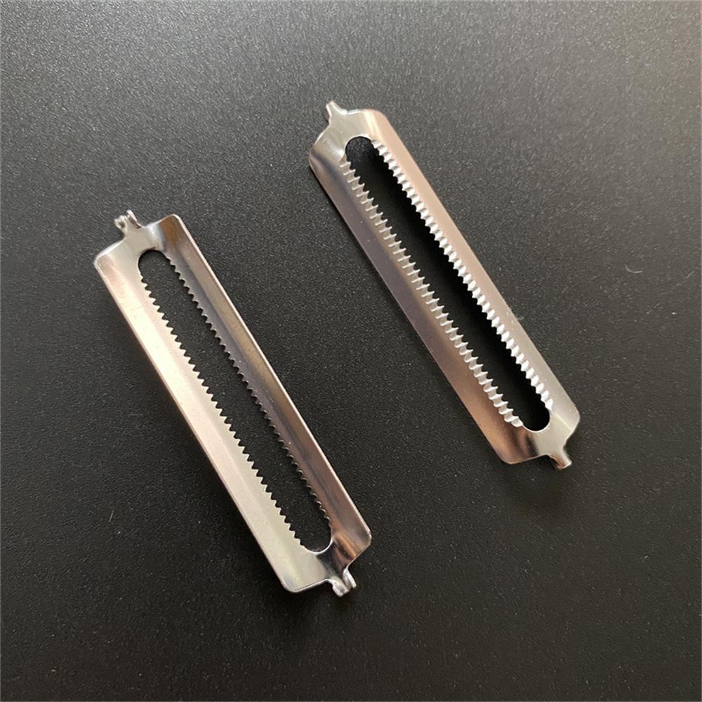 100pcs Stainless Steel Peeler Blade Replacement for Vegetable Peeler