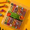 12Pcs Creative Cartoon Halloween Pencils Cute Students Stationery Hb Black Write Draw School Boxed Pen Gift