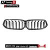 BMW 6 Series G32 2021 Front Grille In Modified Carbon Fiber, Double Line Style