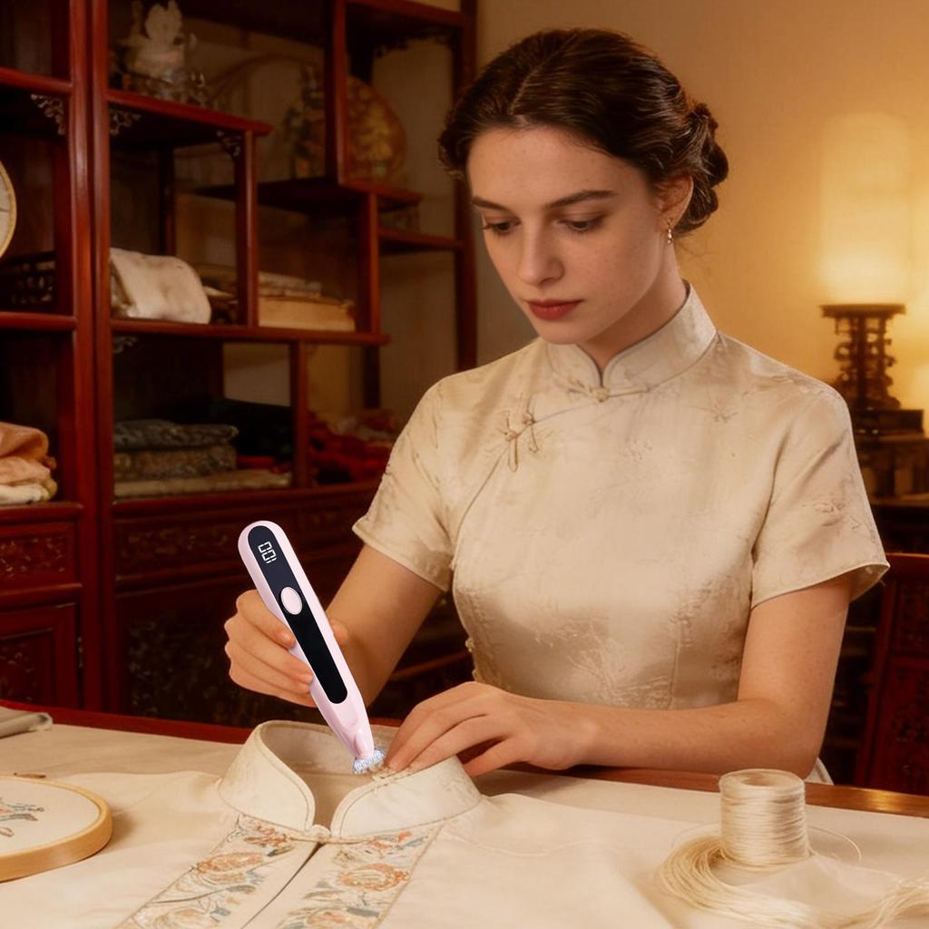 Rimuovi filo per ricamo elettrico Gomma per filo da cucito Strappacuciture elettrico per sarti cucitori Macchina strappacuciture elettrica