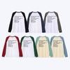 Wideusseom [Withsome Made] Keep Going Applause Cute Raglan T-Shirt