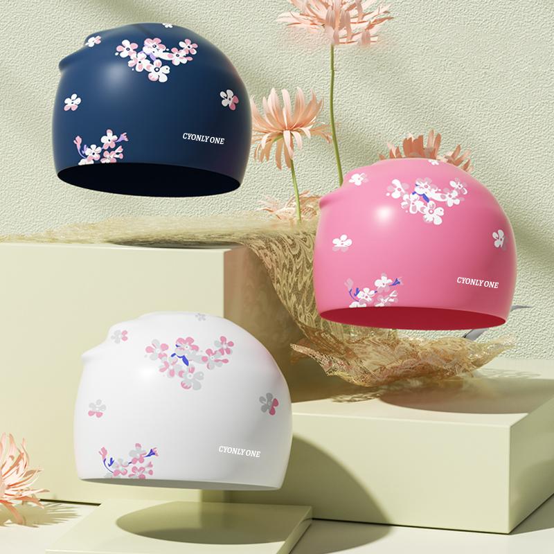 Stylish Silicone Swim Cap For Women – Comfortable, Durable, And Hair-Protecting Design