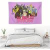 VIKAMA The Big Lez Show Tapestry Absurd Cartoon Design Perfect for Cult Fan Decor Bedroom Wall Styling and Photo Backdrops