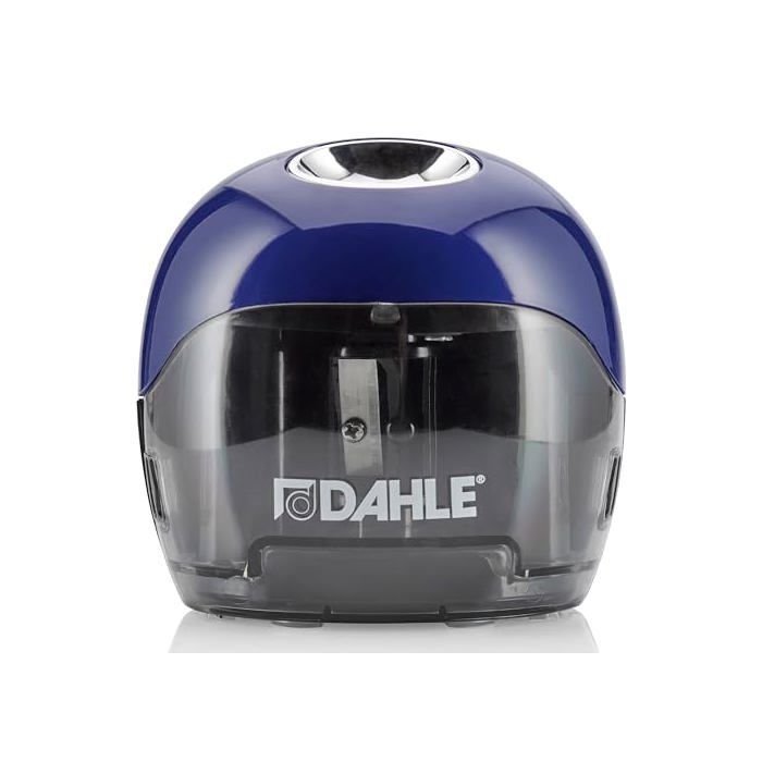 Taille-crayon électrique - DAHLE - 00250-16891 - Bac transparent - Lames opposées - Bleu