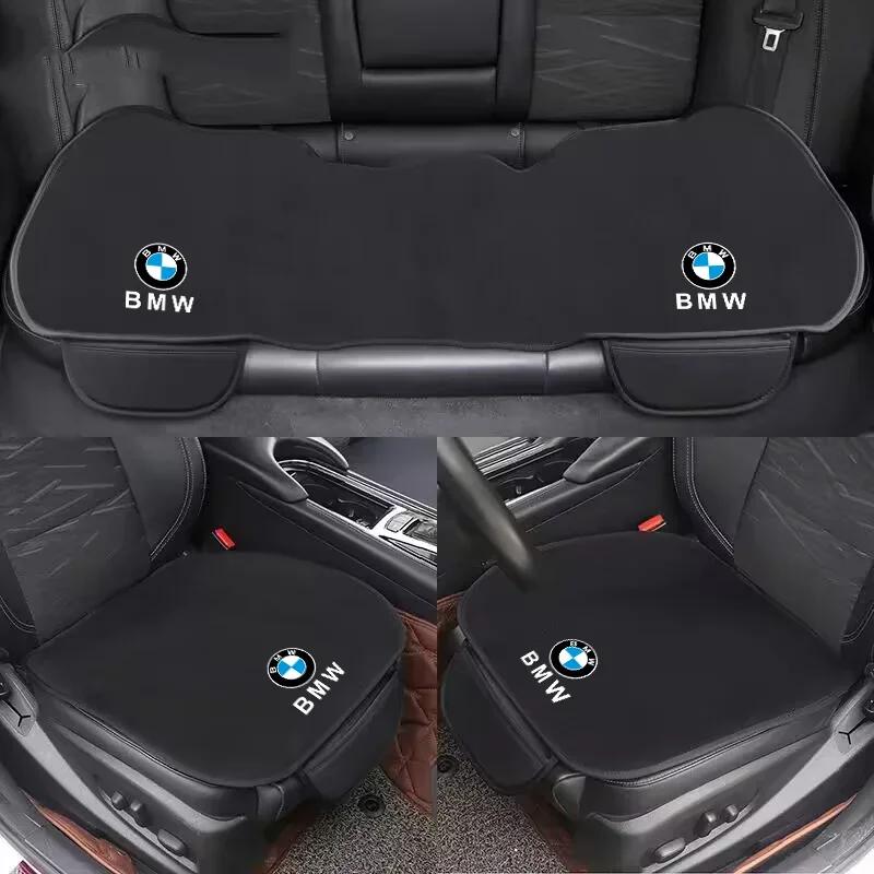 Car Sticker Hot 2025 Car Interior Front Seat Cushion Protector Cover For BMW M X1 X3 X5 X6 E39 E46 E87 E90 E92 F10 F15 F25 F30 A
