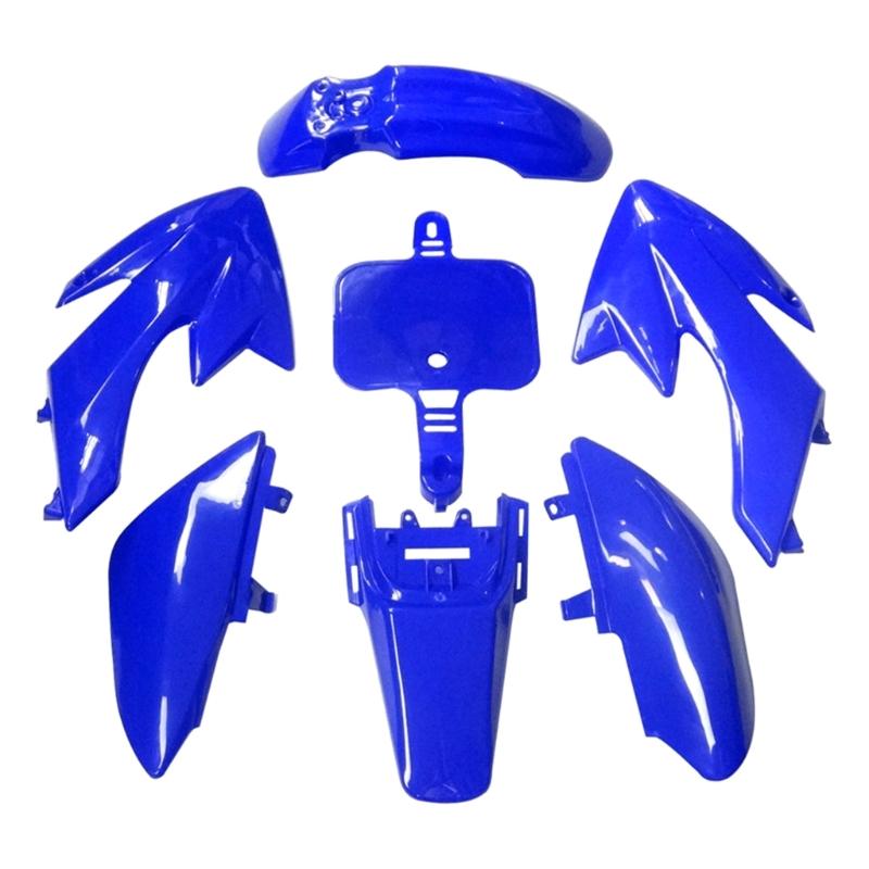 

Пластиковые обтекатели, брызговики для мотоциклов CRF50 XR50 Pit Dirt Trail Bikes 2024 года синий