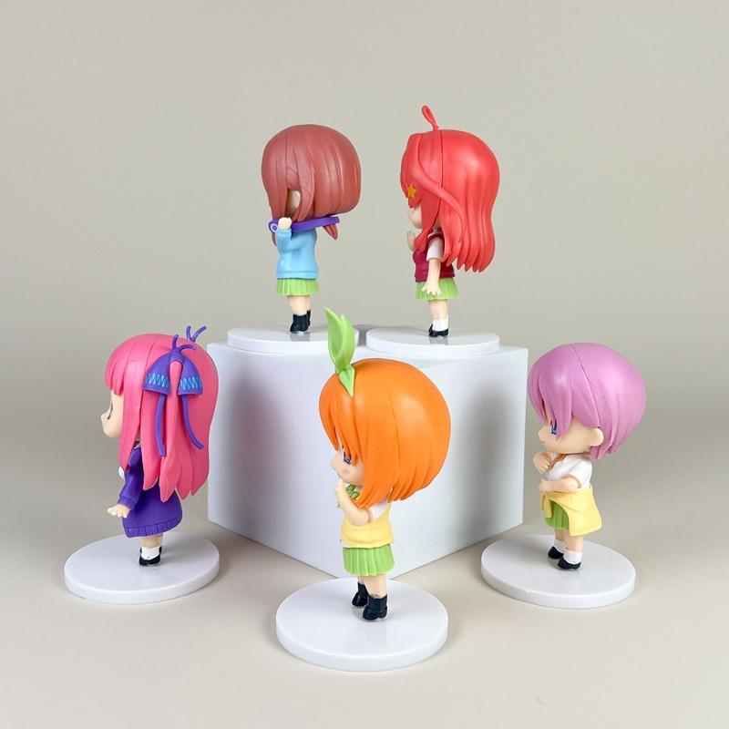Anime Miku Figures The Quintessential Quintuplets Nino Itsuki Statues Cute Ichika Yotsuba Action Figurine Decor Desk Accessories