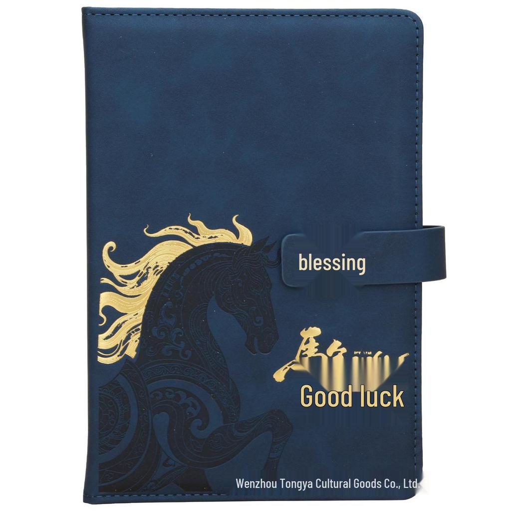 National Trend Custom Logo Notebook Gift Box Set - Lucky Character Clasp Souvenir