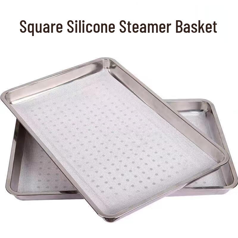Square Silicone Steamer Liner Mat