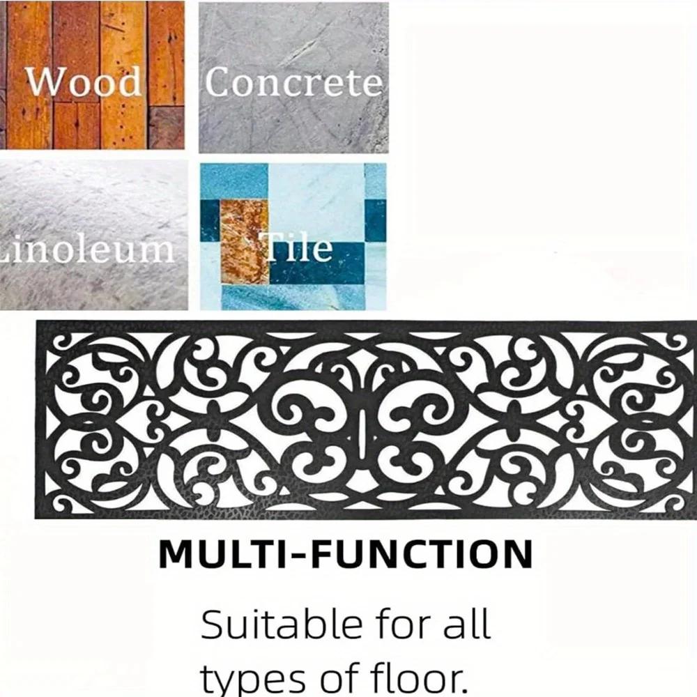 

A Top Quality Durable Outdoor Safety Step Mats with Hollow Design Stair Treads for Home Stairs Yard Safety Home Decorative