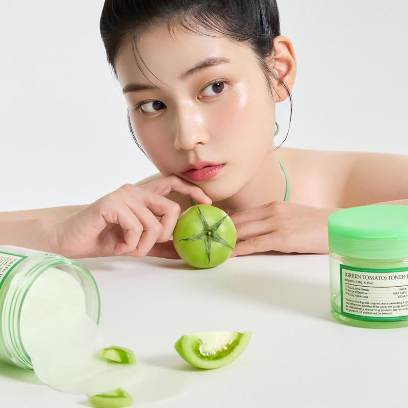 [FULLY] Green Tomato Toner Pad 180g 60EA