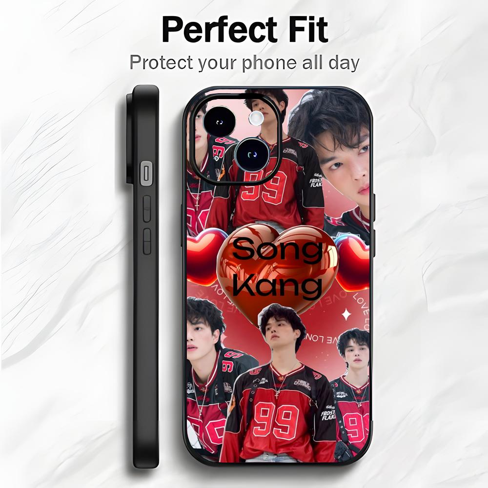 

Handsome Charming Korean Actor S-Song Kang Phone Case Phone Case Soft Packaging Lightweight For iPhone17 16 15 14 13ProMax iphone12promax
