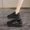 Stepping On Shit Feels Like Kitchen Special Non-slip Shoes for Women's Models 2025 New Autumn Soft-soled Black Work Sneakers