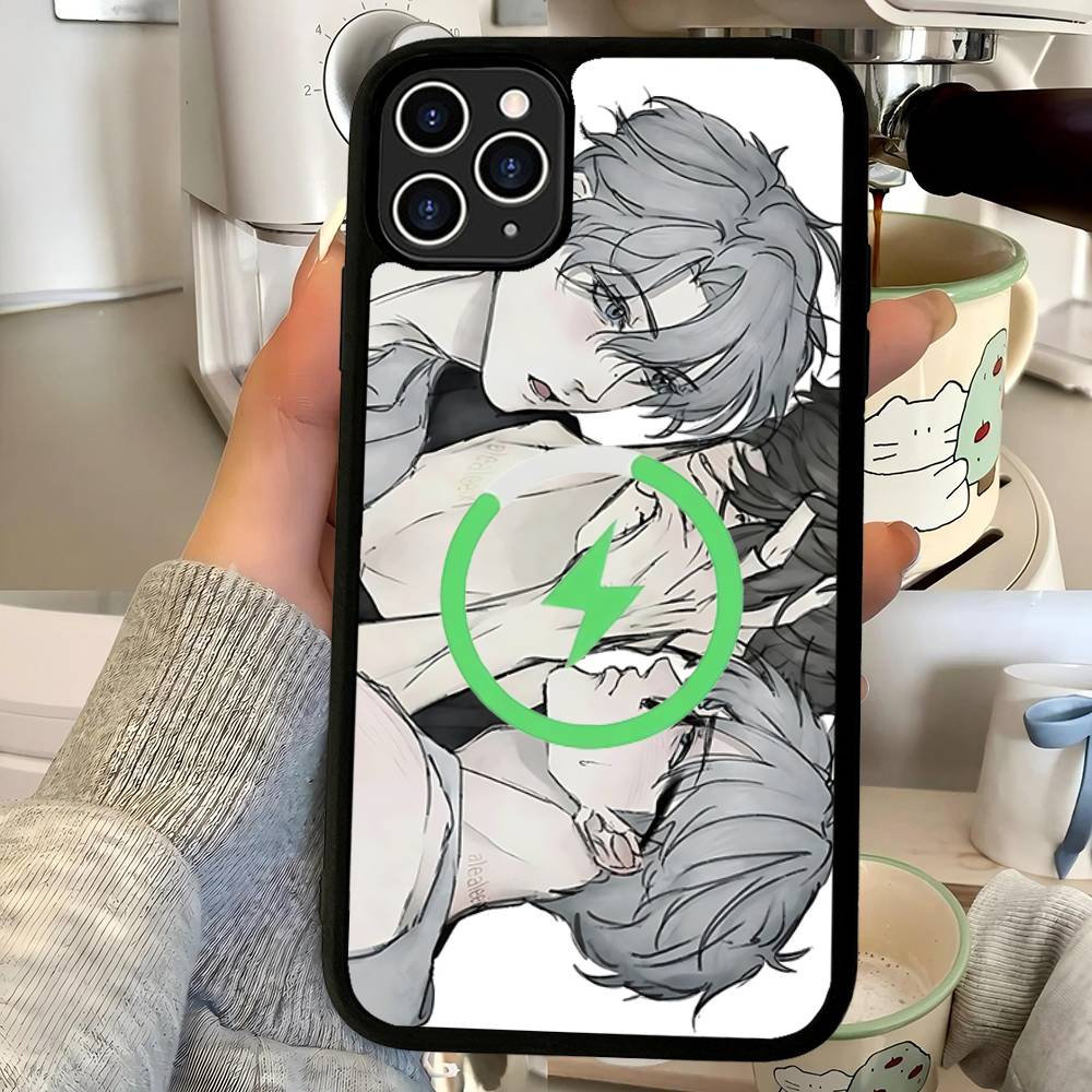 

Nerd Project Bl Anime Phone Case For IPhone 17 16 Pro Max 15 14 Plus 11 13 12 Shockproof Magnetic For Magsafe Cover iPhone 16 plus