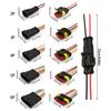 5Pcs Automotive Connector Male Female Electrical Connector Plugs with Wire for Car Truck Boats Other Wire Connection