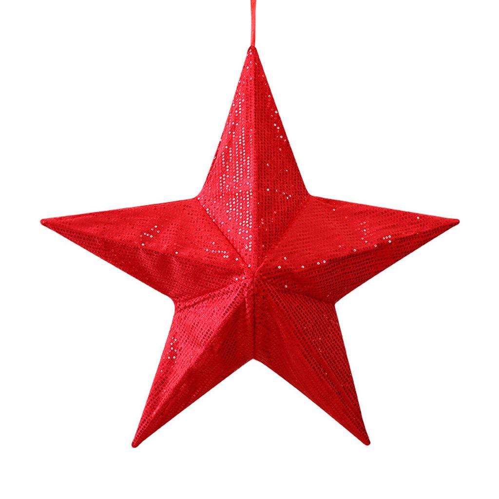 Folding Tree Top Star Christmas Tree Decoration Christmas Ornaments