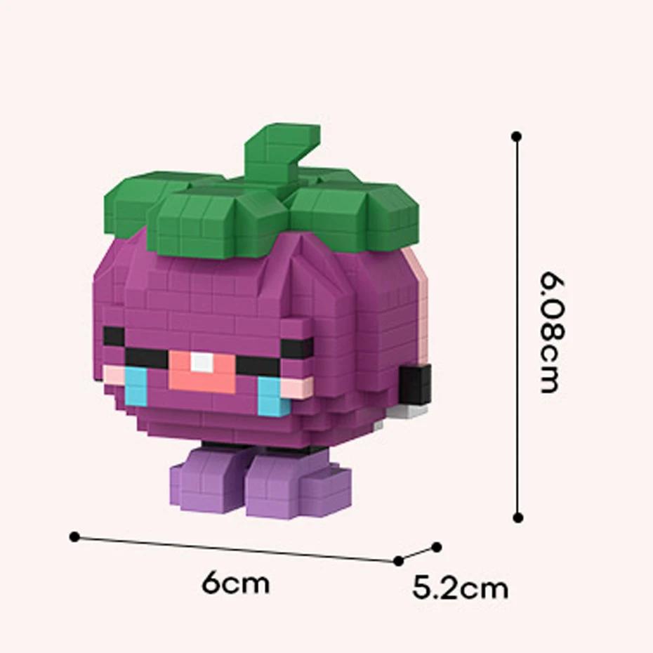 Delicious Food Assemble Cute Various Cartoon Food Building Blocks  Image Building Blocks Assemble Toys Kids Birthday Gifts