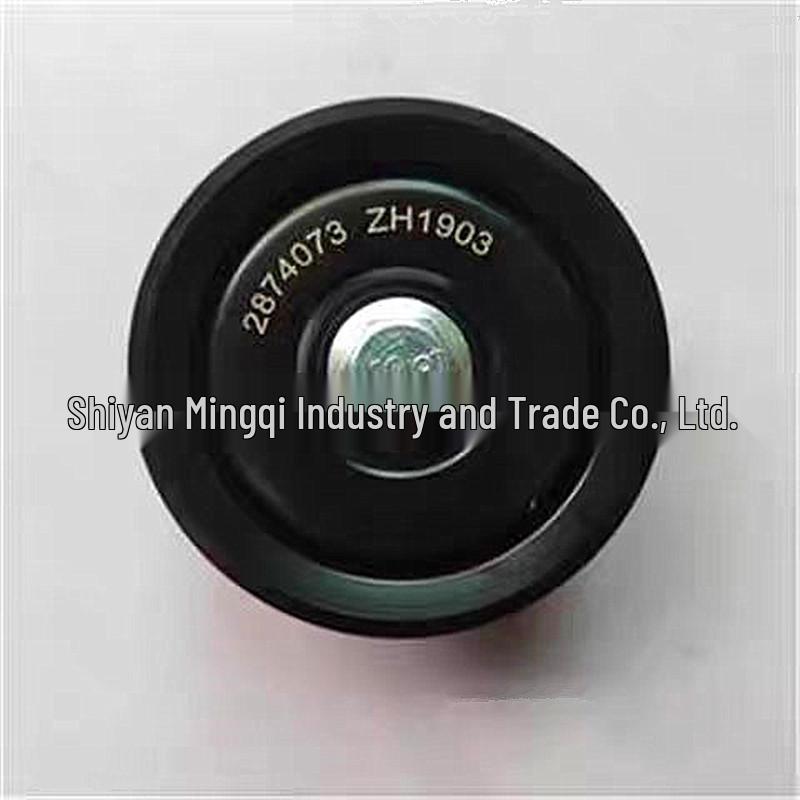 2874071: Compatible Idler Pulley for Dongfeng Tianlong Flagship with Cummins ISZ Engine (Replaces 2874073, 2874240).