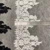 3M/Lot Eyelash Lace Trim  Skirt HemSleeves Neckline Lace Clothing Veil Decoration Material Fabric