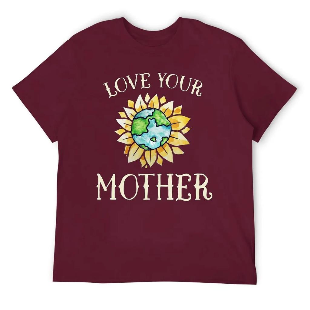 Crewneck Mother's Day Love Your Mother Earth Day WOmen's T-shirt  Move Tees Hot Sale Sarcastic Aactivity Competition USA Size