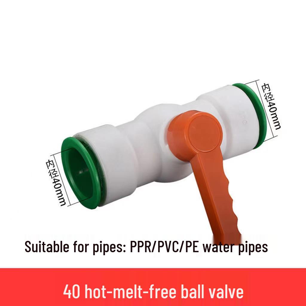 PPR rychlospojka pro vodovodní potrubí (Bez tavné hmoty)