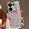 Cute Cartoon Love Hearts Case For Xiaomi 13T Pro Redmi Note 15 Pro 4G Redmi Note 14 13 Pro+ 5G Leather Texture Silicone Cover