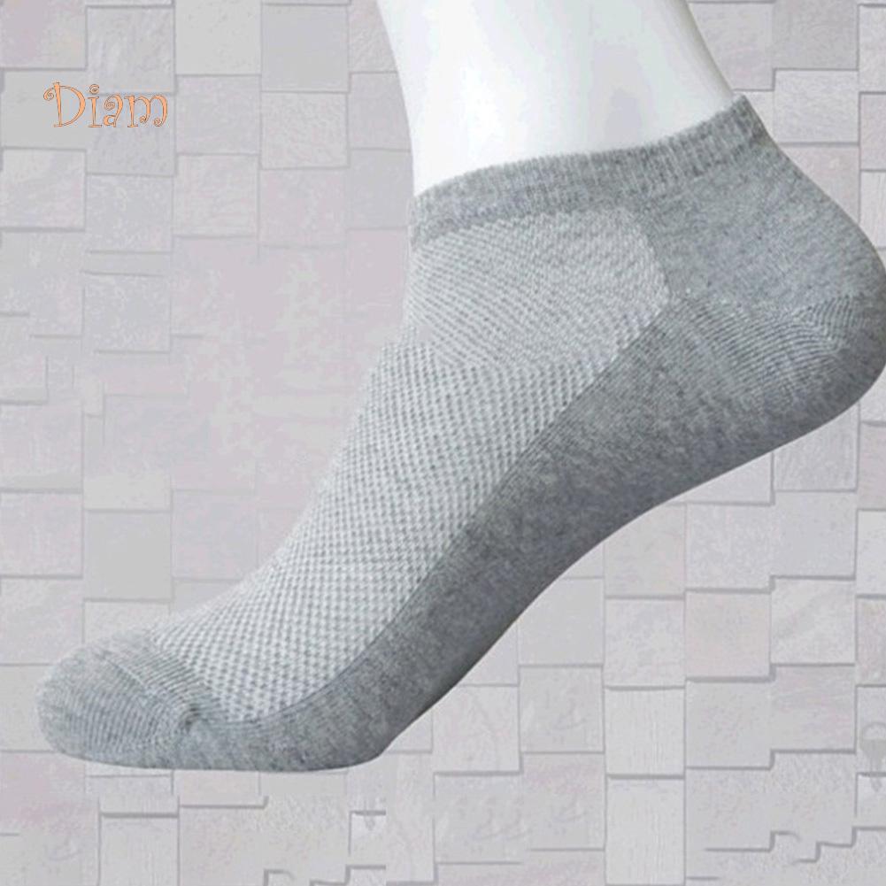 VOGUE ITEM Unisex Breathable Mesh Anti-slip Low Cut Sports Ankle Boat Socks
