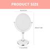 LALAFINA Tabletop Stand Actress 1x 2x Magnifying Makeup Desk Tabletop Vanity 2x Magnifying for Makeup Tools and Makeup Mirror, Double-Sided Mirror,