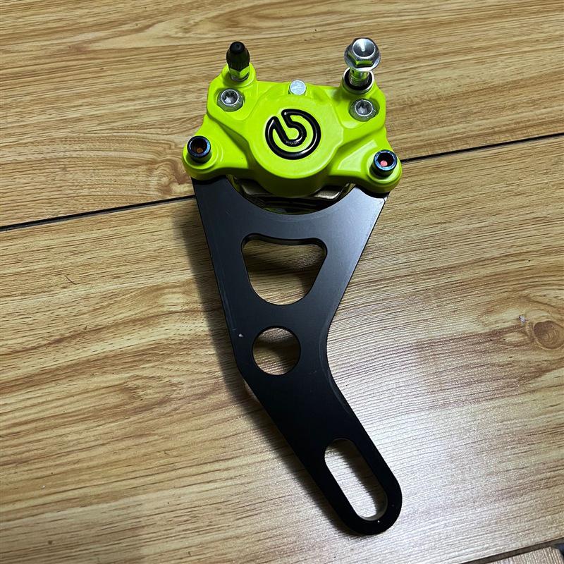 Brembo Little Crab Caliper Flat Fork 220 Ghost Fire Zhan Su for N1S Electric Motorcycle Universal Disc Brake