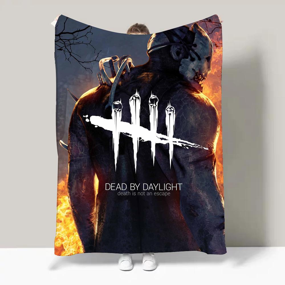 Game D-Dead by D-Daylight Terror Survival Blanket Design Lightweight  For Dorms, Naps, Living Room, Office,Sofa,All-Season