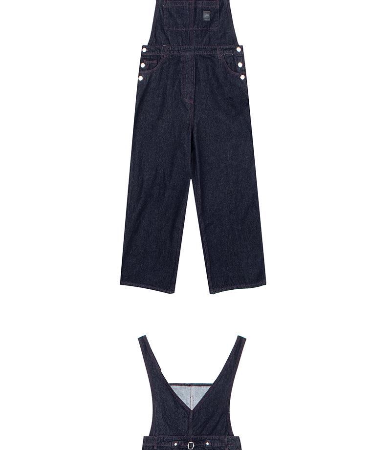 Women's Vintage Denim Overalls: Autumn Korean Style, Age-Reducing, Versatile Design