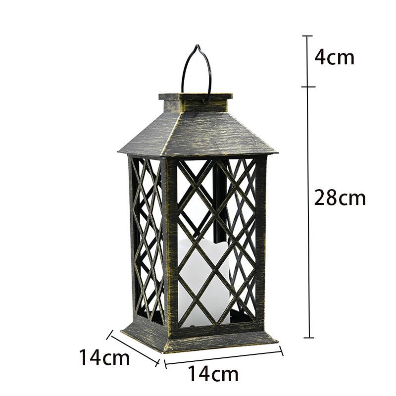 

D5 Солнечный фонарь 1 шт. Мерцающая беспламенная свеча Солнечный светодиодный свет Садовое подвесное украшение для украшения дворовой вечеринки Лампа