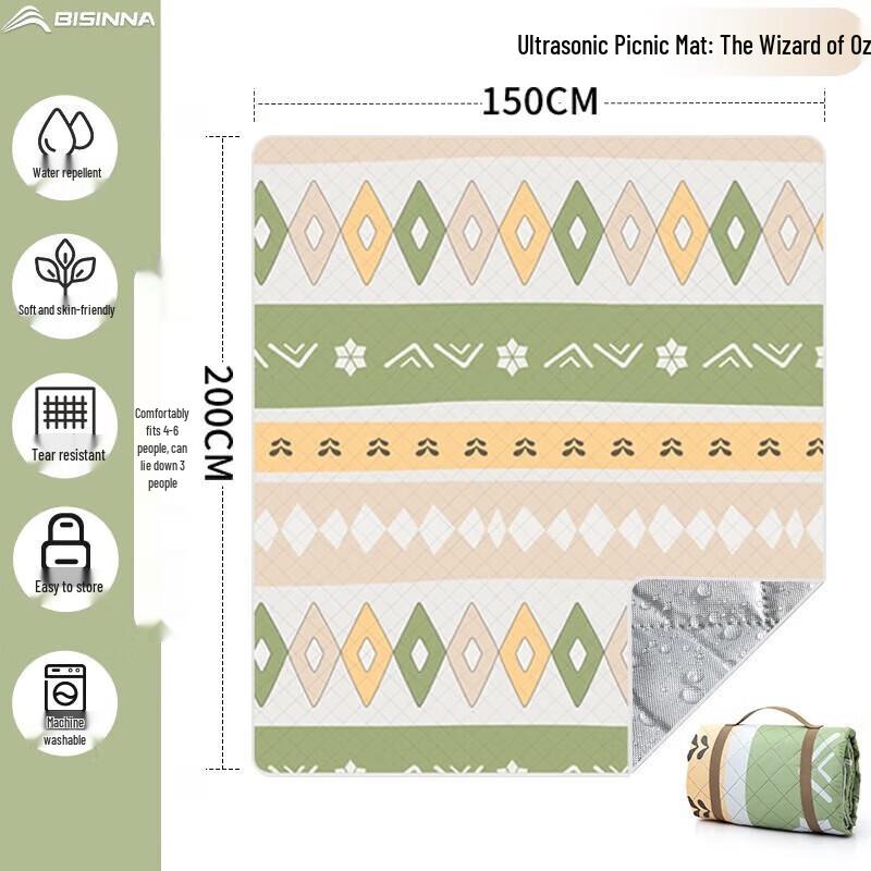 BSWolf Outdoor Picnic  Moisture-Proof Mat