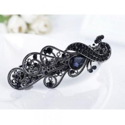 Elegant Cubic Decoration Automatic Hairpin