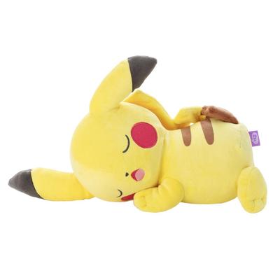 Pokemon Sleep Φίλος Βελούδινο Παιχνίδι M Pikachu Συνολικό Μήκος 38cm Περίπου.
