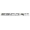 1 Stück passend für das Ford Focus RS Emblem ESCORT Heckabdeckungs-Emblem Englische Beschriftung Ford Metall-Heckemblem