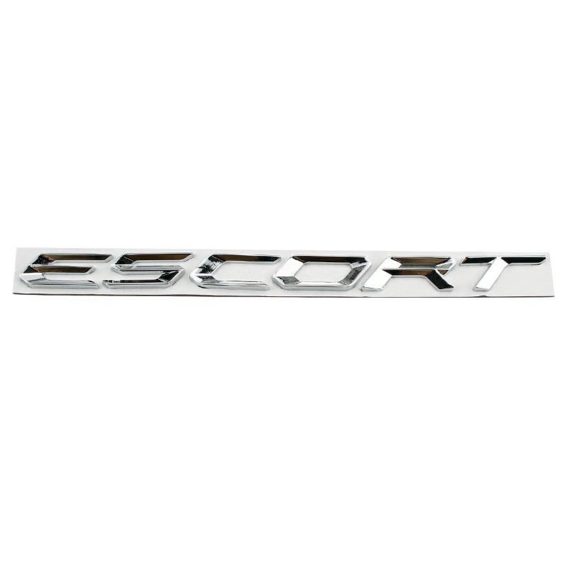 1Pc Applicable to the Ford Focus RS emblem ESCORT rear cover emblem English lettering Ford metal rear badge
