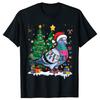Lustige Tauben Weihnachten Züchter T-Shirts Herren Mode Lässiges T-Shirt 100% Baumwolle Locker Übergröße Rundhalsausschnitt Hip Hop T-Shirt