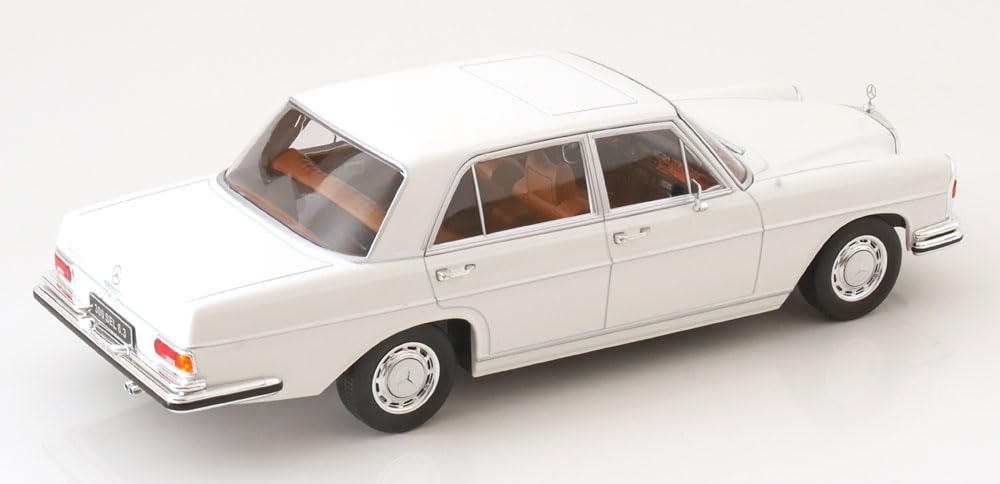 KK Scale Scale Mercedes 300 SEL W109 White Finished Model 1/18 6.3 1967-1972
