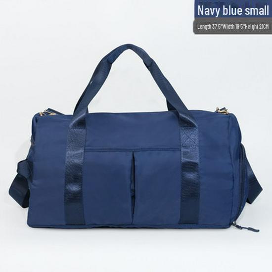 Geantă de călătorie din pânză Oxford de mare capacitate, cu separare între umed și uscat, pentru sport și fitness