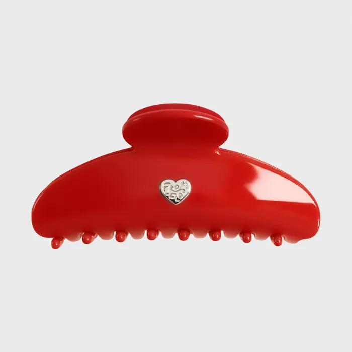 Basic Hair Claw - Red