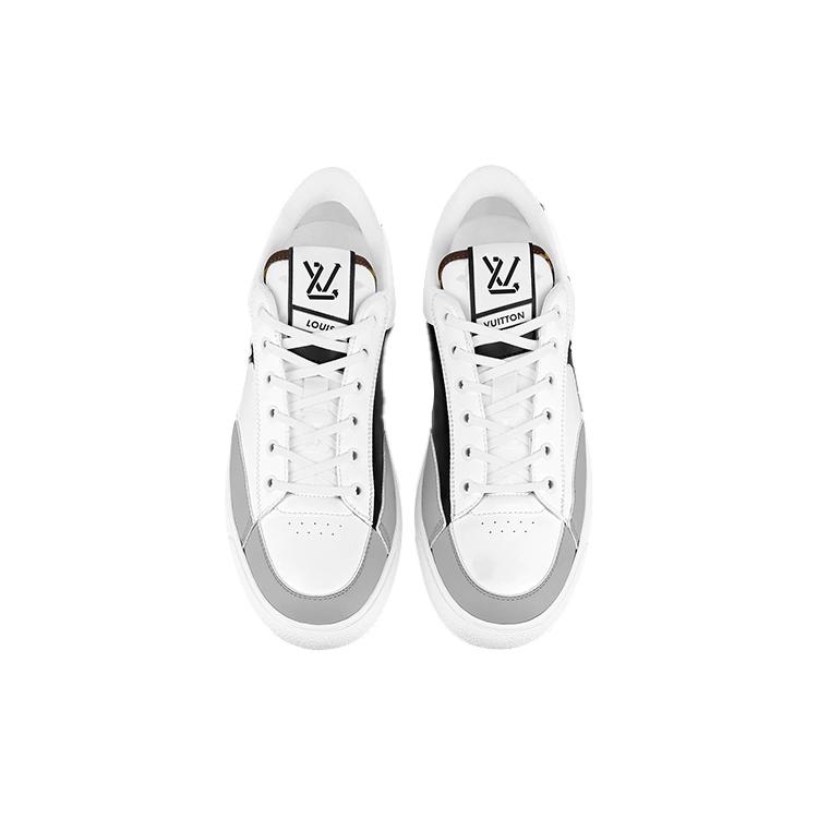 Louis Vuitton Charlie Trainers White Cacoa Brown Black 1A9JN6