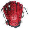 Rawlings HYPER TECH MLB TEAM Soft Baseball Throw Glove, All-Fielder, GR5HTMN55W, Nationals, 11.75 Inches, Right-Handed