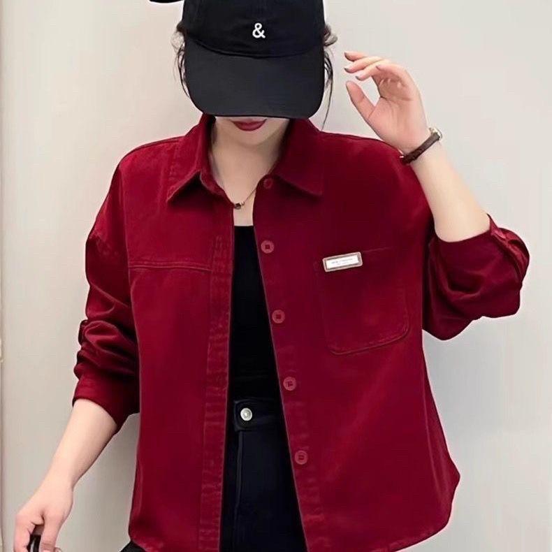 2026 Korean Style Pink Casual Loose Shirt: Trendy & Versatile for Early Spring