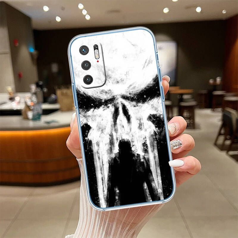 The Punisher Case for Motorola E7 E22 E20 E13 E15 E22S E30 E40 G10 G20 G04 G22 G23 G05 G75 G35 G55 G6 G7 G8 G9 Plus Power Play