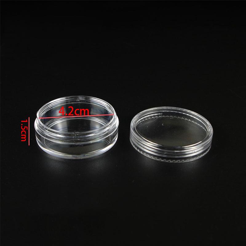 

Clear Acrylic Jewelry Storage Box Compartmental Bead Organizer Small Bead Storage Containers Craft for Beads and Small Items