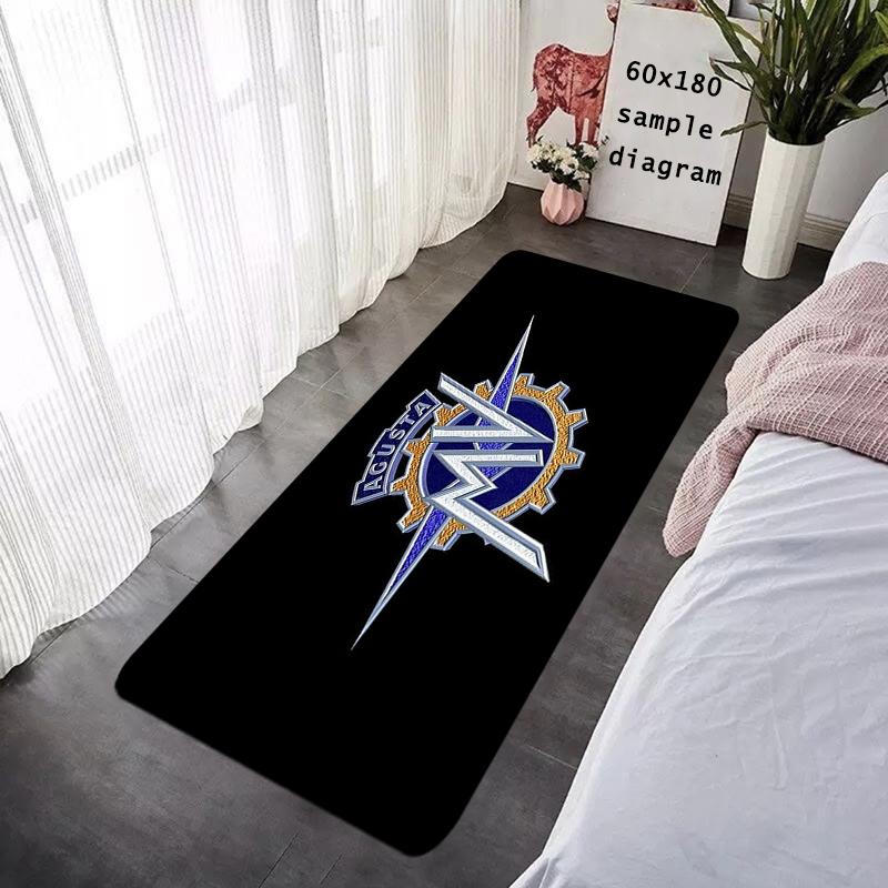 House Entrance Motorcycle Doormat MV Hallway Carpet Agusta Living Room Rugs Foot Carpets Bath Rug Floor Mats Non-slip Home Decor