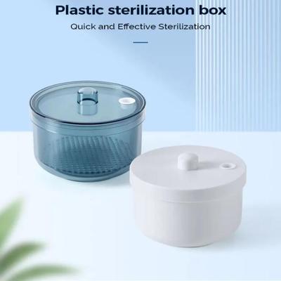 1 Pc Dental Disinfection Box Soak Burs Block Drills Sterilization Case Heat-Resistant Net Basket Clean Immersion Case Dentistry Tools