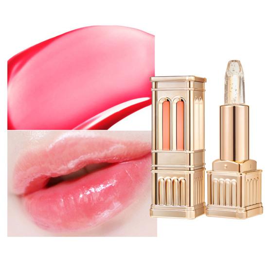 3.8G Color Changing Lipstick for Women, Hydrating Moisturizing Skin-Adaptive Lip Balm, Long-Lasting Waterproof PH Adjusting Clear Lip Gloss