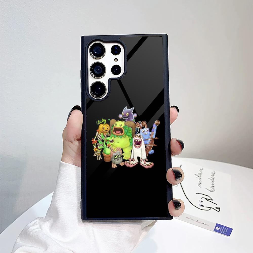 My Singing M-Monsters Phone Case For Samsung Galaxy S26 S25 S24 S23 S22 S21 S20 FE Edge Pro Plus Ultra PC+TPU Cover